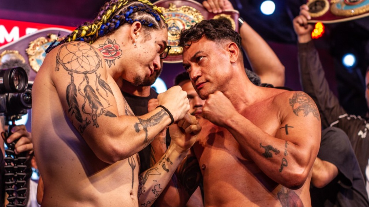 Mesmo com o veterano acertando diferentes golpes contra o humorista, a luta principal do Fight Music Show terminou no empate.