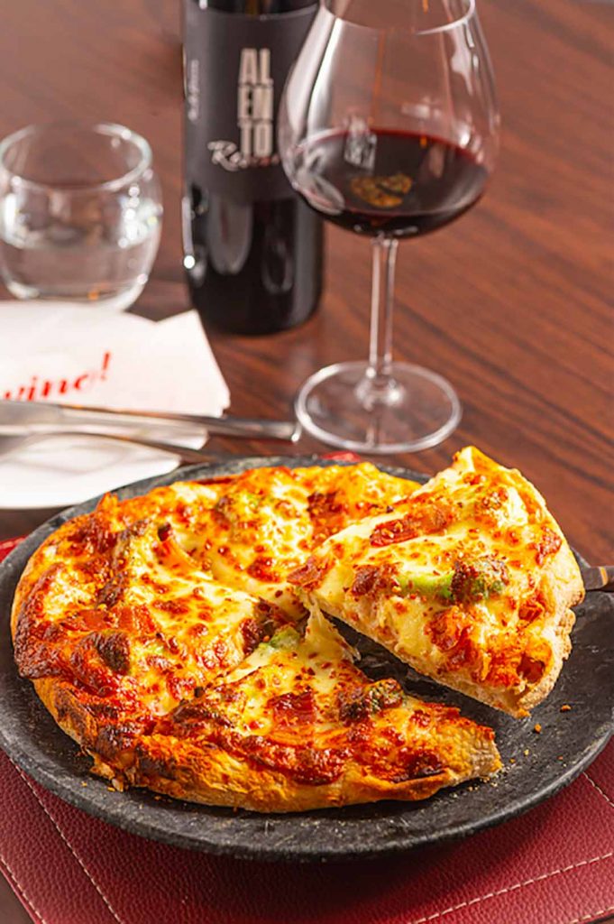 Vino! Pizza. Foto. Divulgação