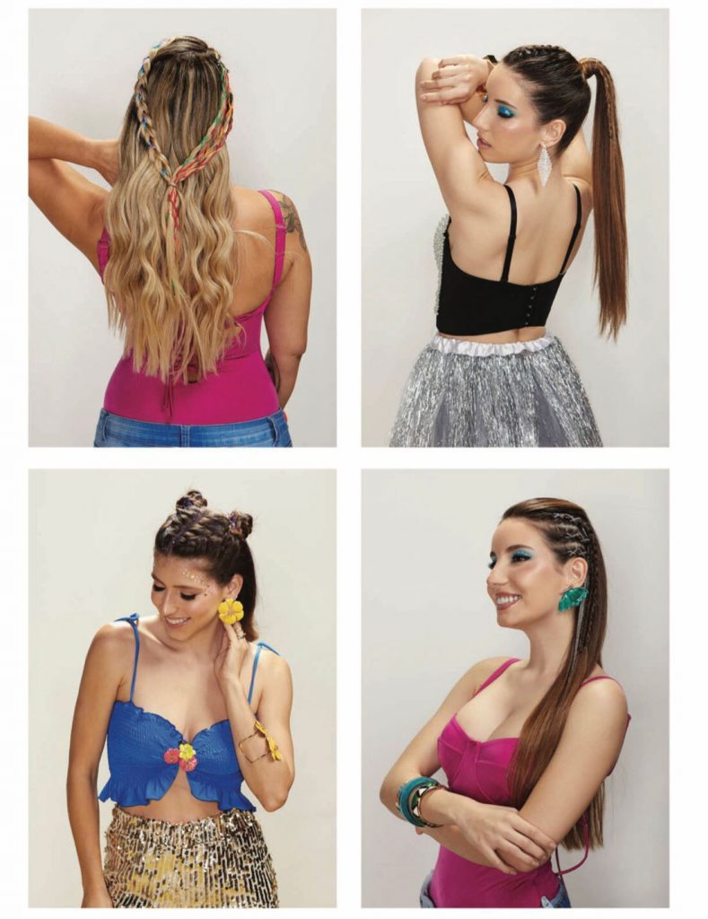 Inspirações para make de carnaval. Foto: Divulgação