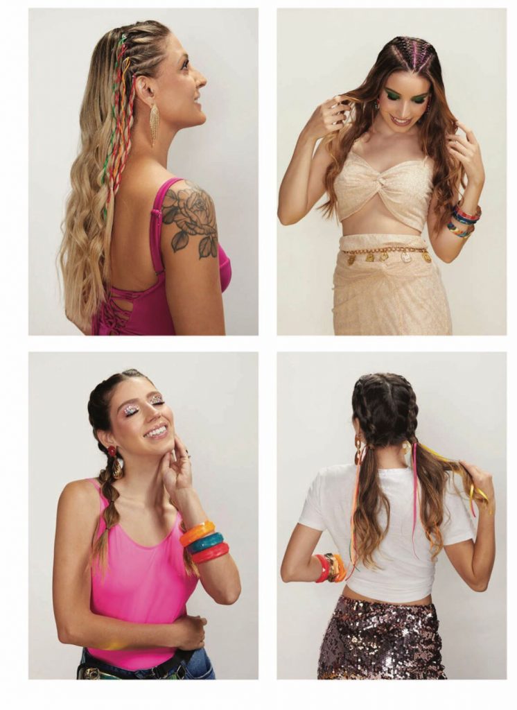 Inspirações para make de carnaval. Foto: Divulgação