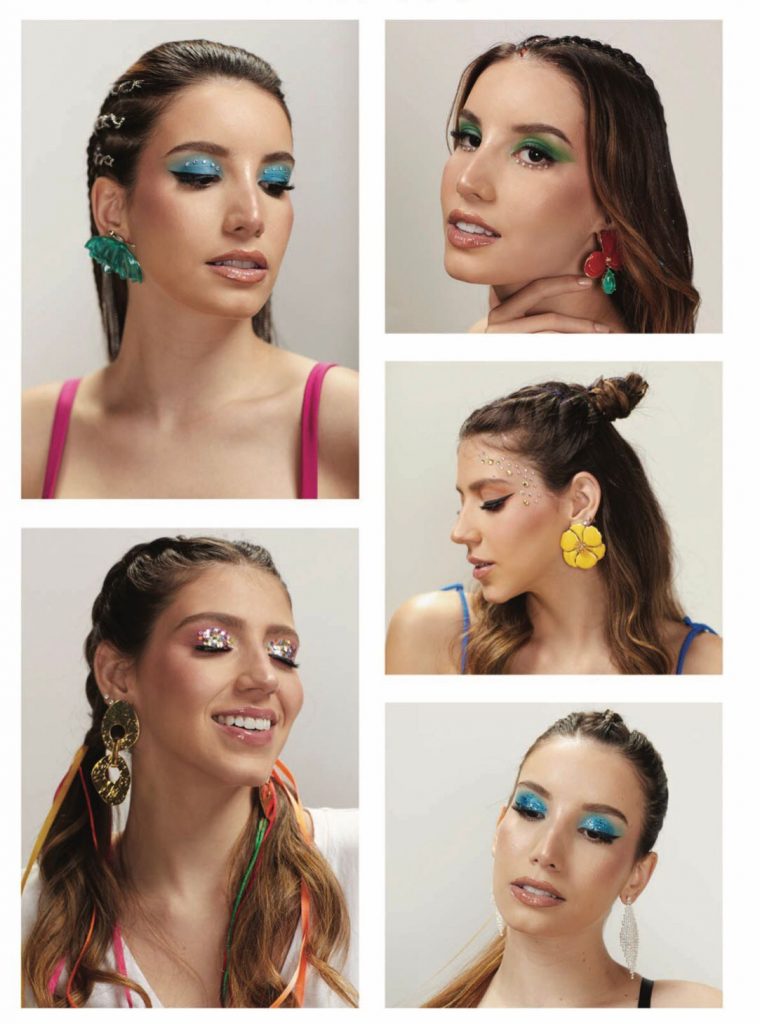 Inspirações para make de carnaval. Foto: Divulgação