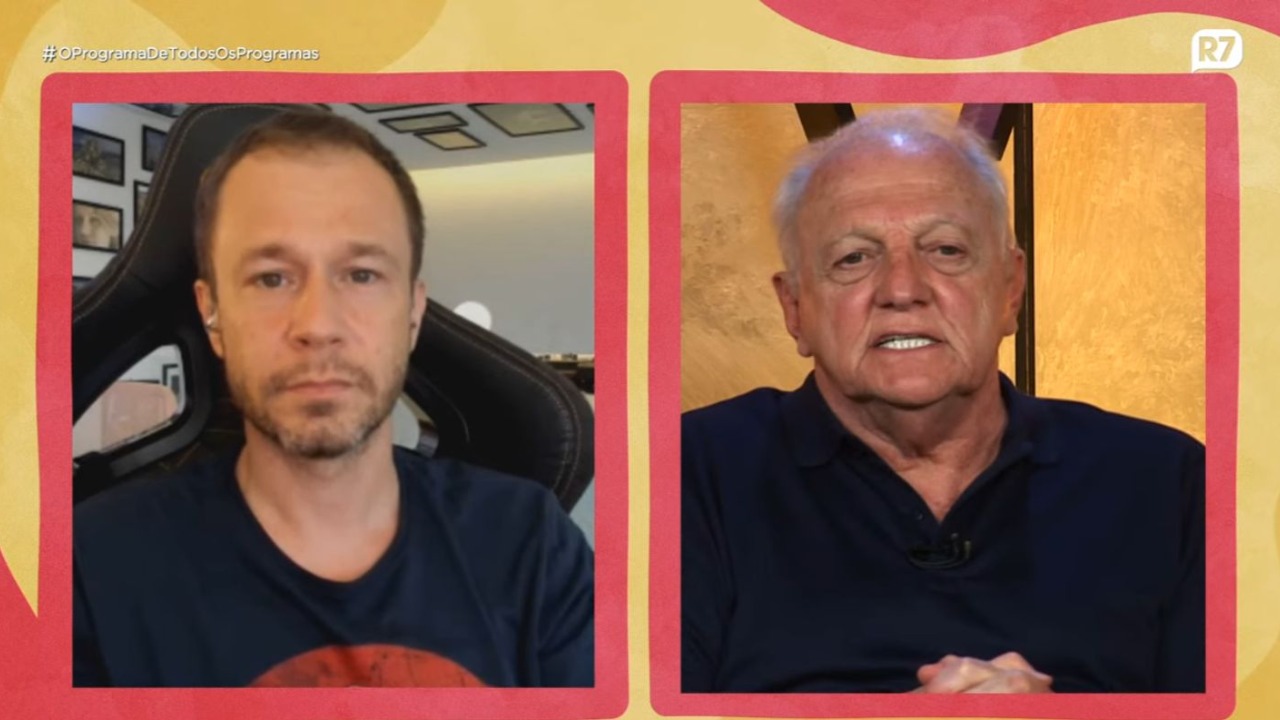 O jornalista voltou a comentar sobre a doença de Lua em uma entrevista a um programa no canal da Record no Youtube