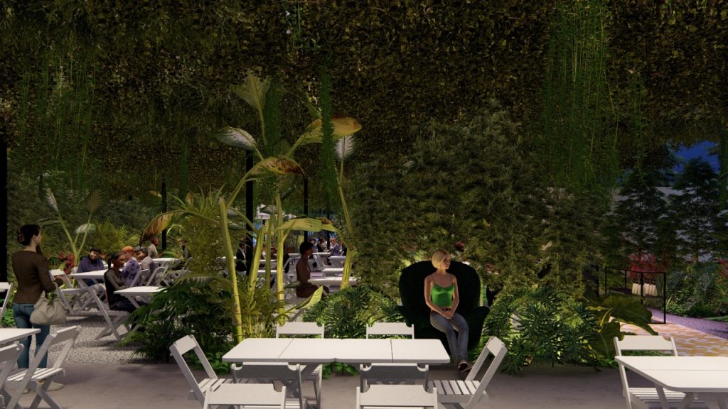 Projeto do Jardim Secreto. Foto: Divulgação