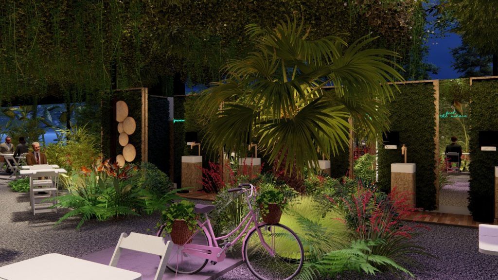 Projeto do Jardim Secreto. Foto: Divulgação