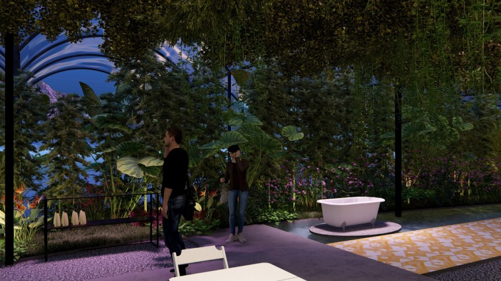 Projeto do Jardim Secreto. Foto: Divulgação