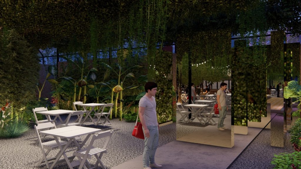 Projeto do Jardim Secreto. Foto: Divulgação