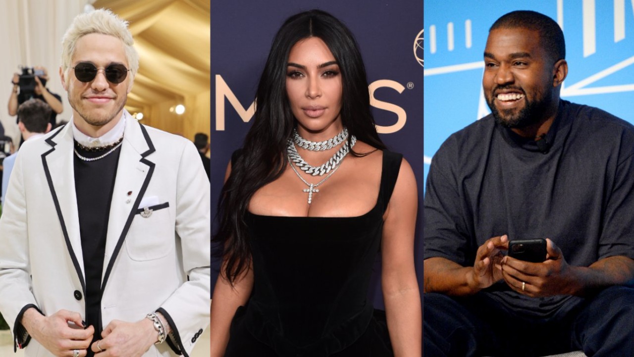 A empresária, que está namorando Pete Davidson desde o ano passado, vem se assustando com as declarações e postagens de Kanye West