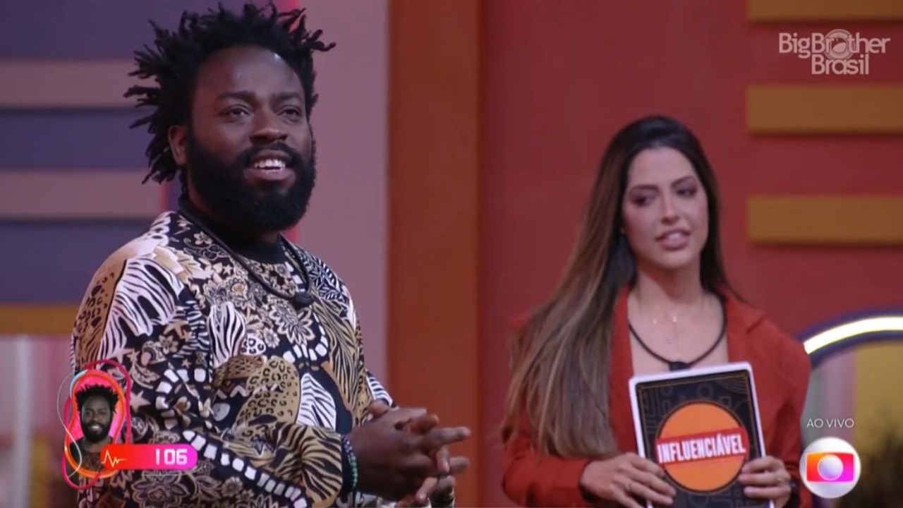 Na dinâmica, o ator pareceu não querer se comprometer com sua explicação na escolha e o apresentador chamou atenção do brother