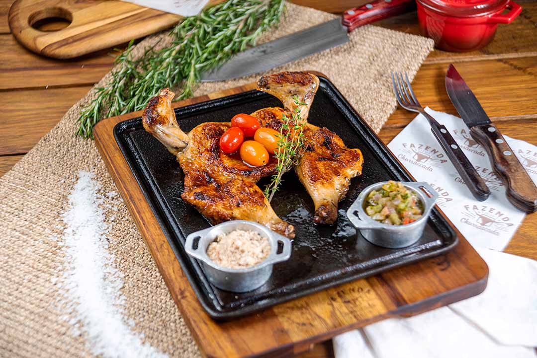 Galeto assado. Foto: Fernando Pires