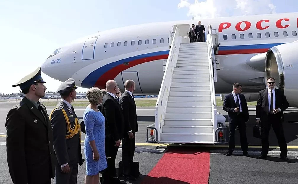 avião de putin