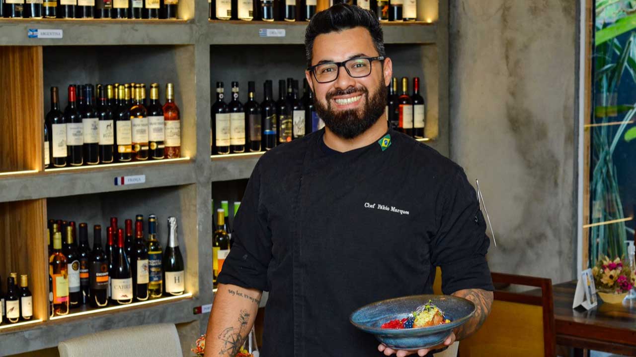 Chef Fábio Marques é a nova estrela do Empório Villa Vita