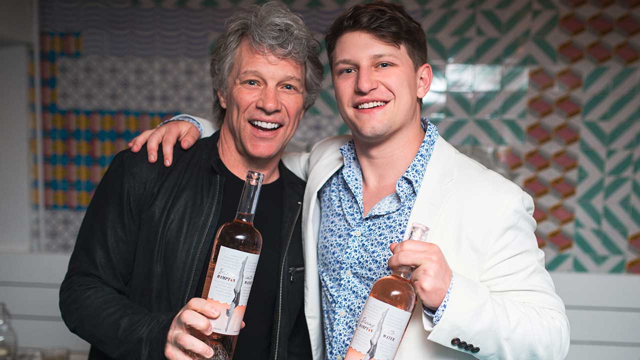 Pop star Jon Bon Jovi lança vinho rosé. Foto: Divulgação