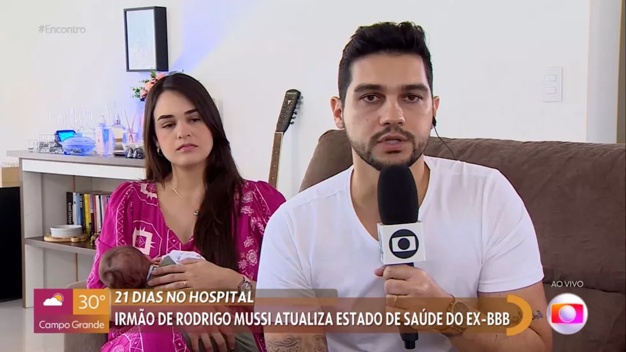 O Influenciador recebeu alta nesta quarta-feira (20) ; Diogo esteve no 'Encontro' dando mais detalhes da situação