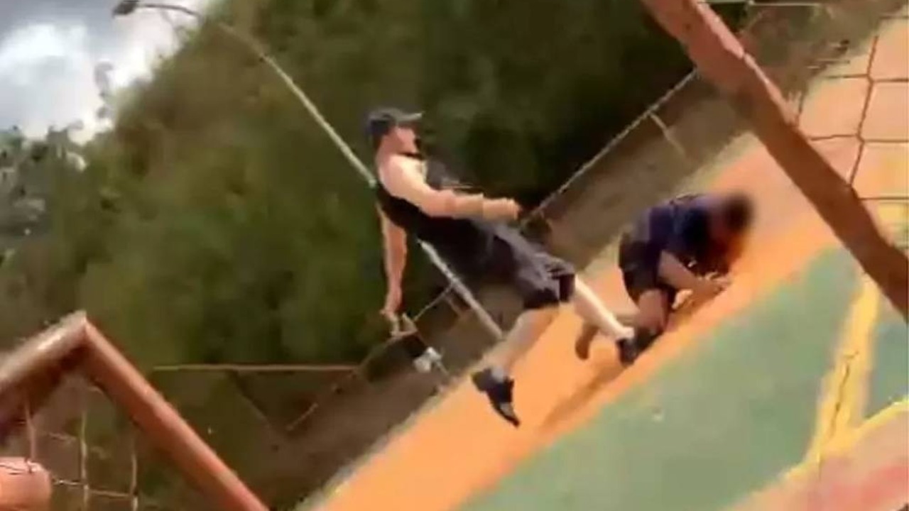 O caso aconteceu em uma quadra esportiva no Núcleo Bandeirante; A Polícia Militar foi acionada, mas não localizou agressor