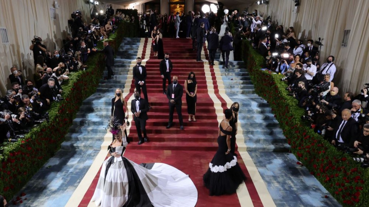O evento de gala aconteceu no Museu Metropolitano de Arte de Nova York, após as duas últimas edições afetadas pela pandemia
