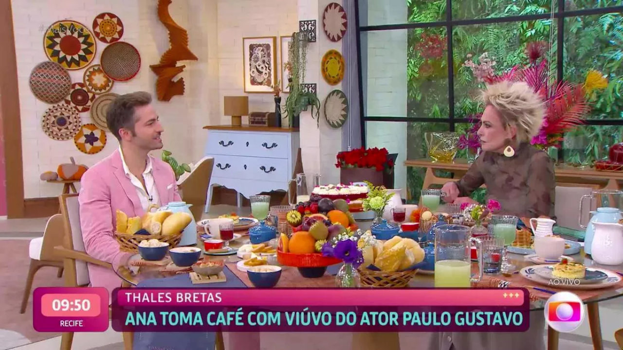 No café da manhã com Ana Maria Braga, eles relembraram diversos momentos do ator e humorista antes de sua morte