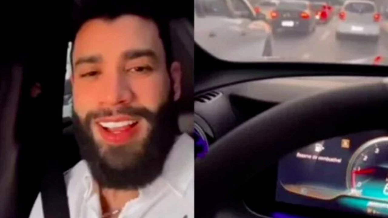 O cantor abasteceu pouco mais de 70 litros e teve que pagar R$ 572; Ele ainda brincou: “Está mais fácil andar a pé”