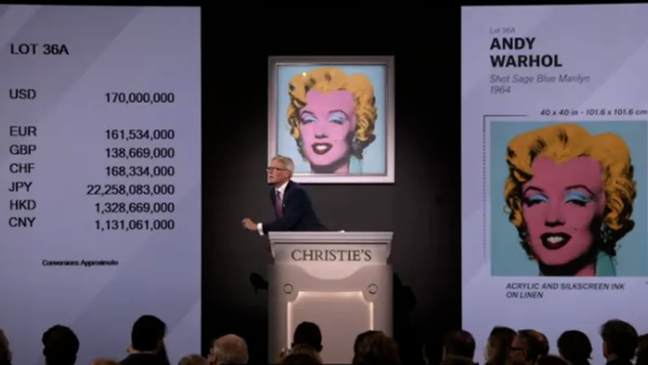 Segundo o jornal ‘The New York Times’ bastou apenas quatro minutos para o comprador oferecer o lance e adquirir a tela