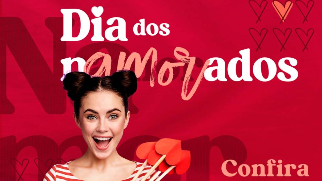 O amor está no ar no centro de compras e ganha uma semana especial com atrações musicais, aulão fit e show de humor