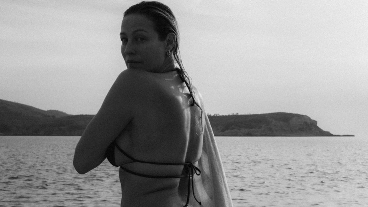 O casal esteve em Ibiza, na Espanha, aproveitando alguns dias de folga; A atriz compartilhou o registro nas redes sociais