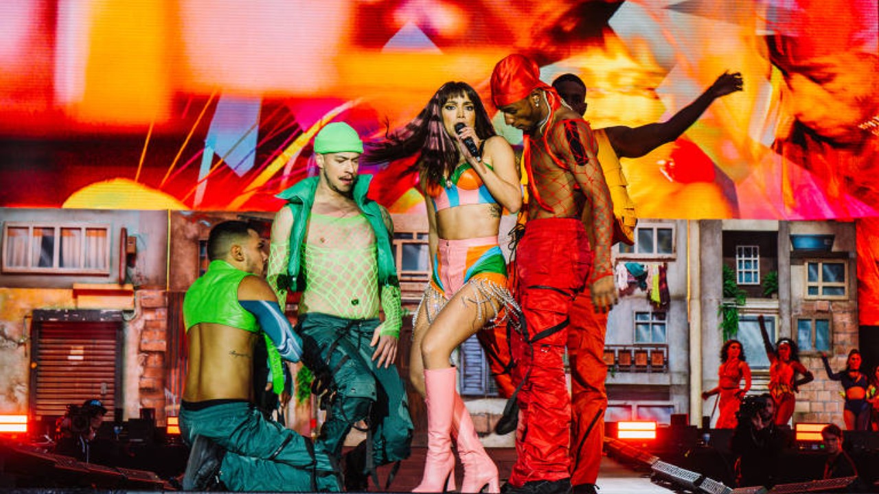 A apresentação feita no último dia do festival só veio antes da do rapper Post Malone, responsável por fechar a primeira edição do evento