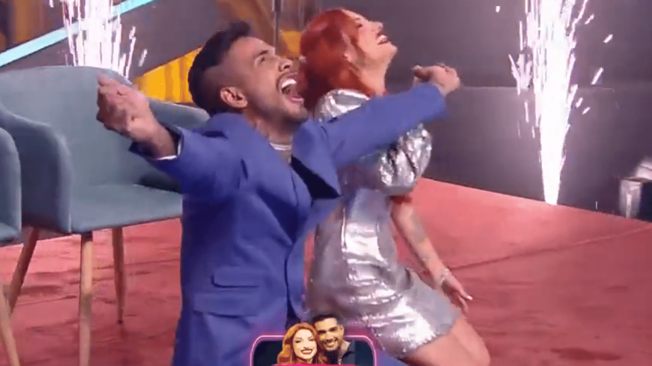 O casal recebeu 53,88% dos votos nesta quinta-feira (14) e venceram Adryana e Albert e Karol e Mussunzinho