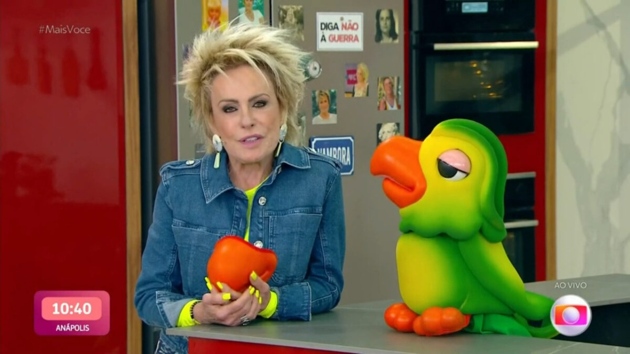 A apresentadora e o intérprete decidiram comentar o assunto durante o ‘Mais Você’ desta última segunda-feira, 18