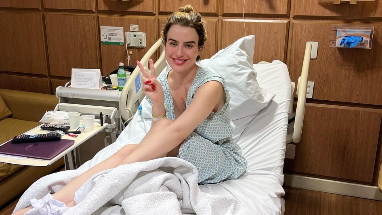 A apresentadora revelou o diagnóstico nas redes sociais, dizendo que está internada desde a última quinta-feira, 21