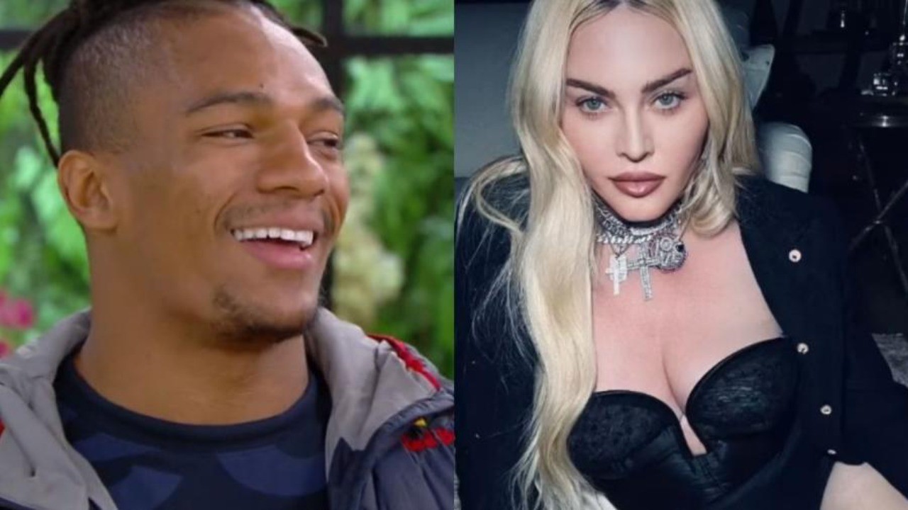 O dançarino Neguin foi questionado pela apresentadora Ana Maria Braga sobre como era trabalhar com a artista