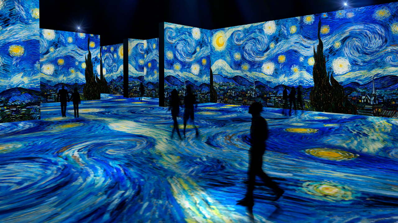 A exposição propõe um mergulho intenso na vida e na obra do pós-impressionista holandês com uma tecnologia de ponta