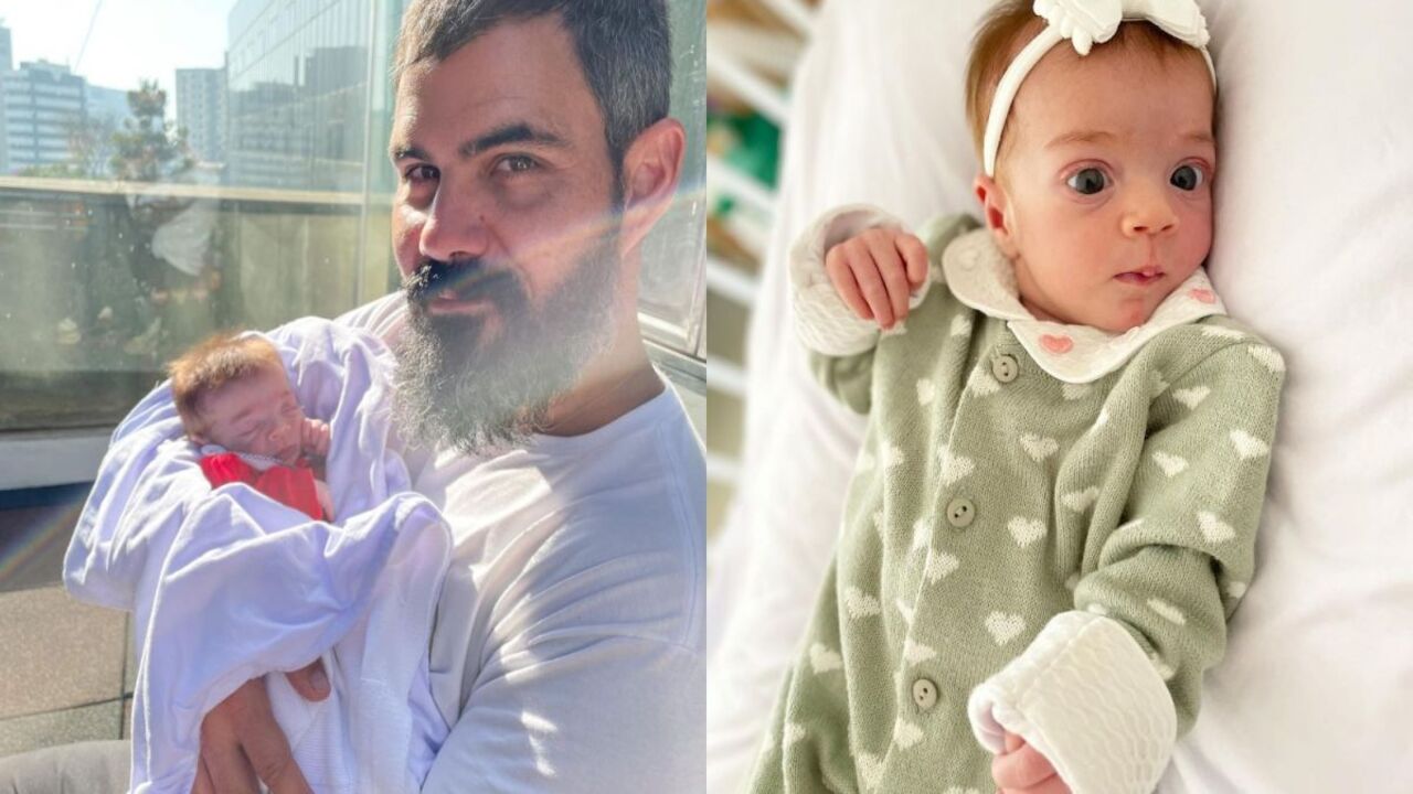 Maria Guilhermina nasceu com uma doença rara, chamada Anomalia de Ebstein, e precisou passar por uma cirurgia cardíaca após o nascimento