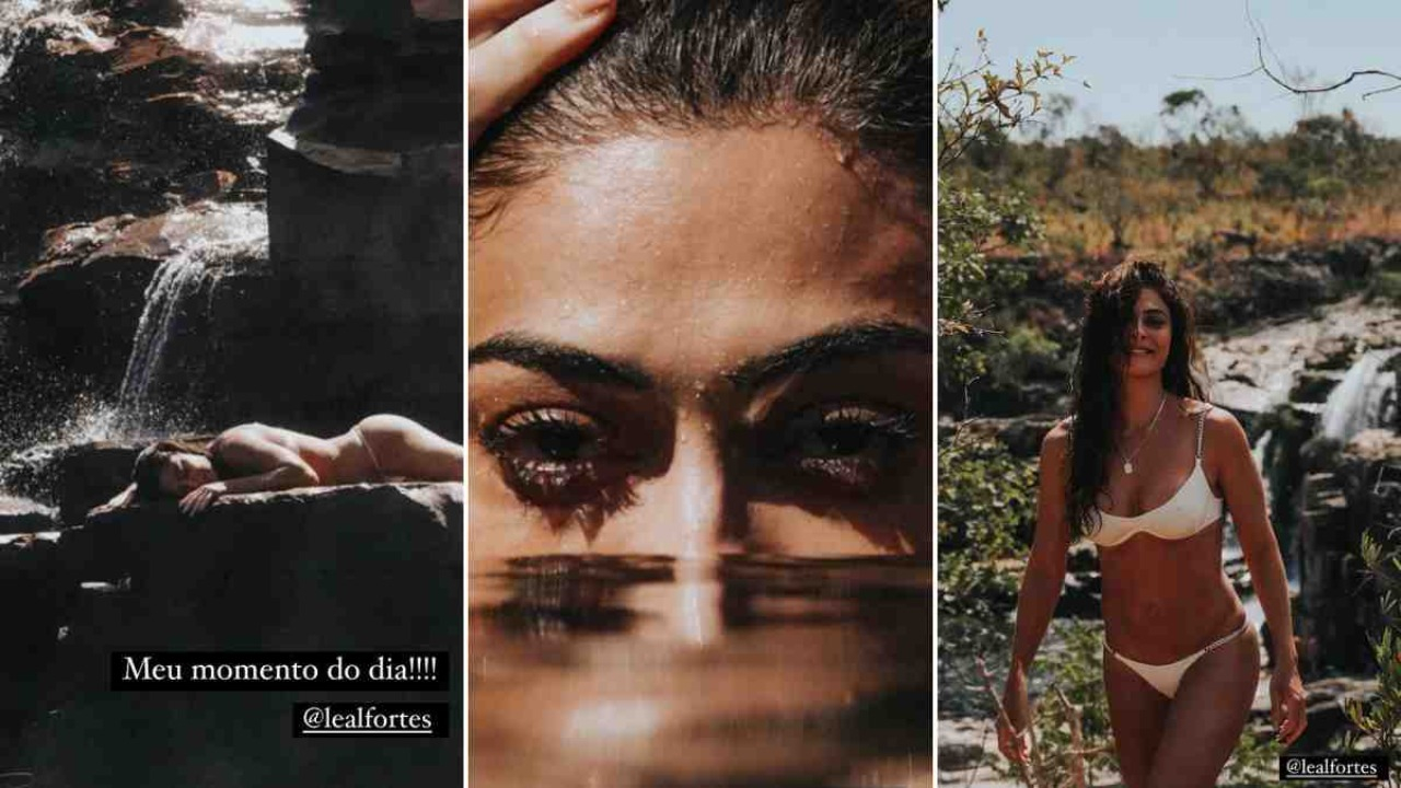 A atriz compartilhou com seus seguidores nas redes vários registros da viagem e recebeu uma sequência de elogios