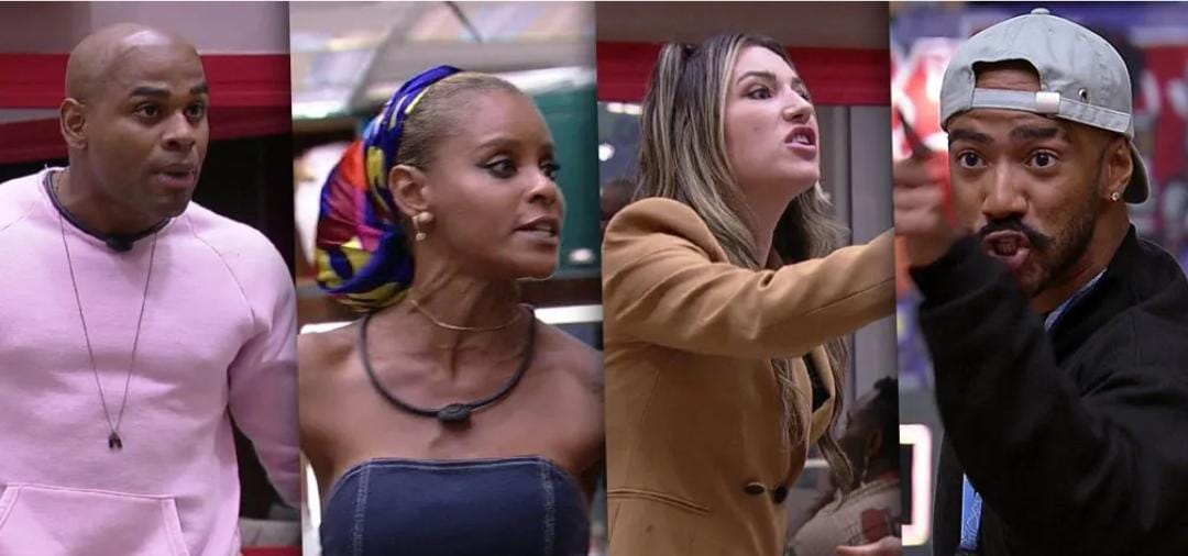 Black e Alface protagonizam mais uma treta e web questiona: "acabou a união dos carecas?"