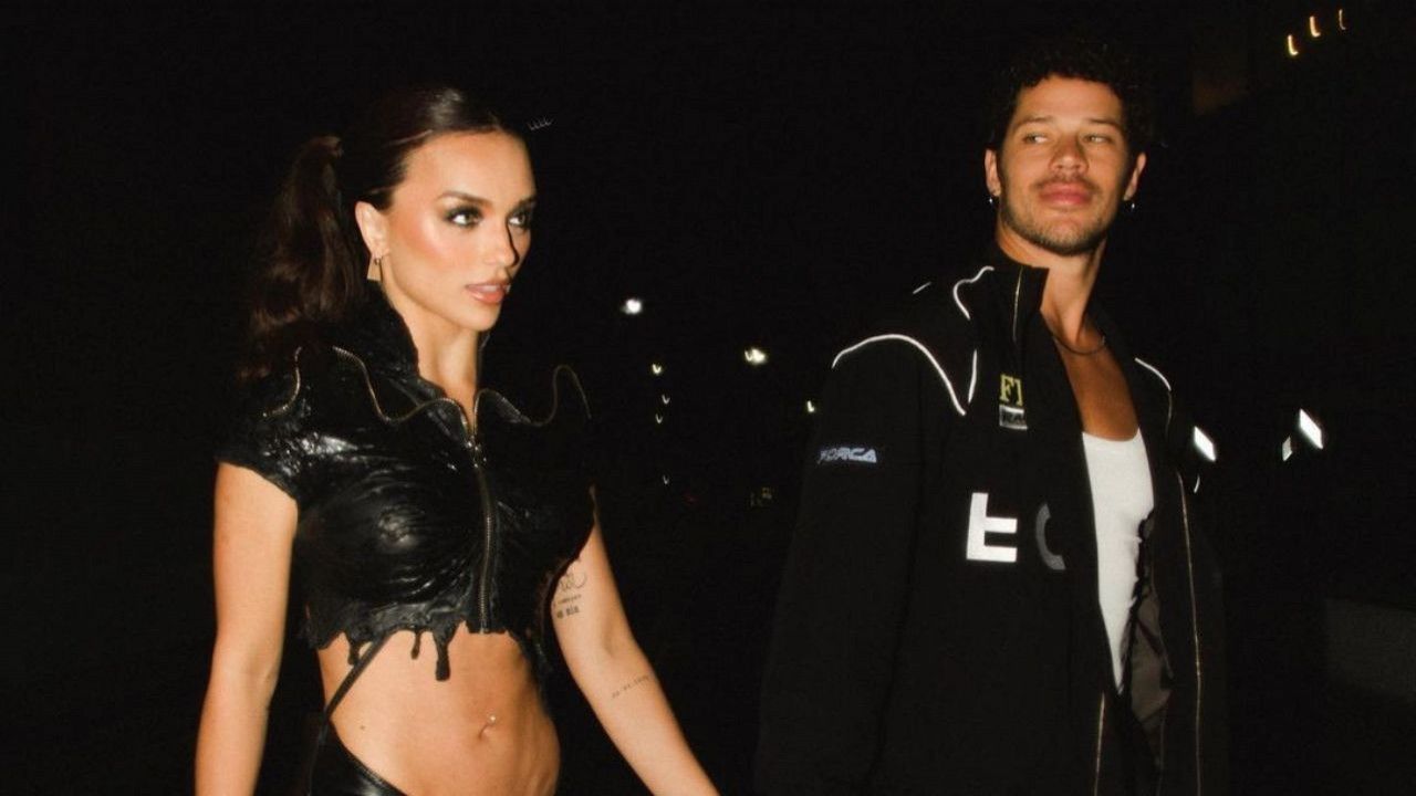 Julia Araújo retrucou o comentário de internauta dizendo que a influenciadora precisa de um tempo sozinha.