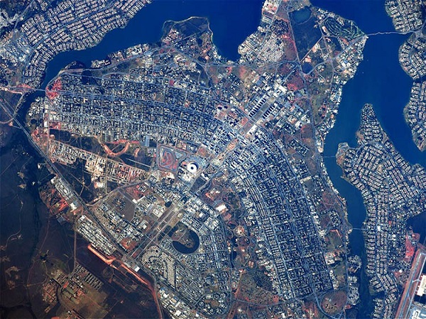 brasília vista de cima distrito federal administrações regionais df bsb brasília