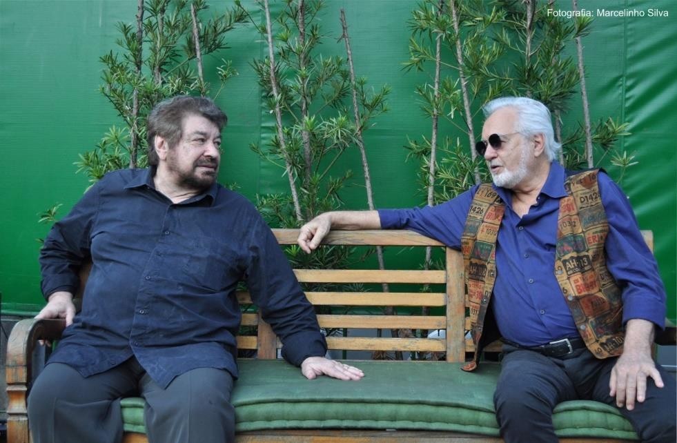 Músicos Wagner Tiso e Marcio Malard. Foto de Marcelinho Silva.