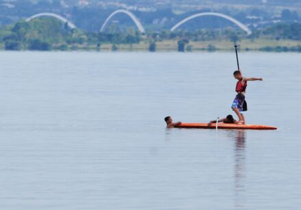 Lago Paranoá. Foto: Pedro Ventura/Agência Brasília