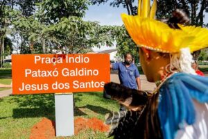 Praça do Índio Pataxó Galdino Jesus dos Santos. Crédito: Lúcio Bernardo Jr/Agência Brasília