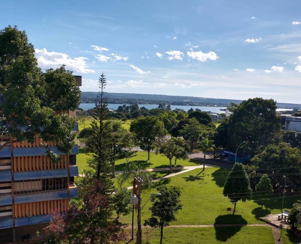 Vista da Colina UnB. Crédito: reprodução do Instagram