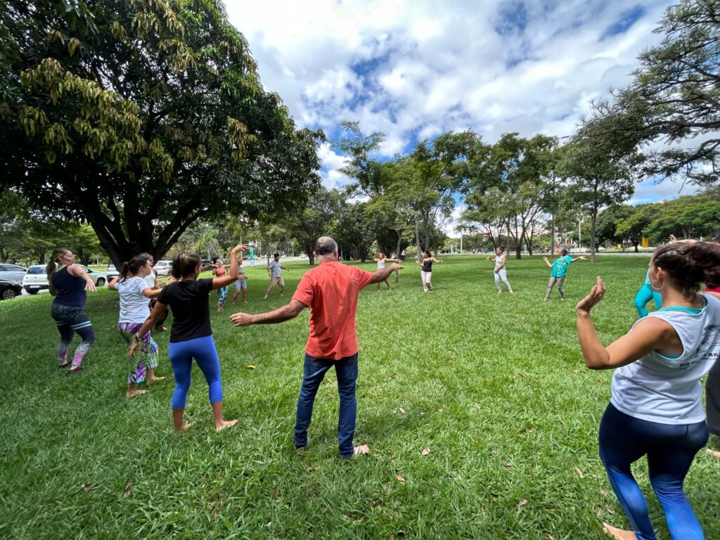 Projeto Rio Aberto a Céu Aberto, no Eixão do Lazer. Foto: Amanda Karolyne