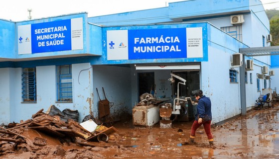 Fake News sobre tragédia no RS. Reprodução Lupa, plataforma de combate à desinformação por meio do fact-checking e da educação midiática.