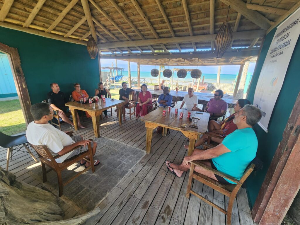 Palestra durante o 2º Encontro Nacional de Editores de veículos que reproduzem a Coluna Esplanada. - Foto: Coluna Esplanada