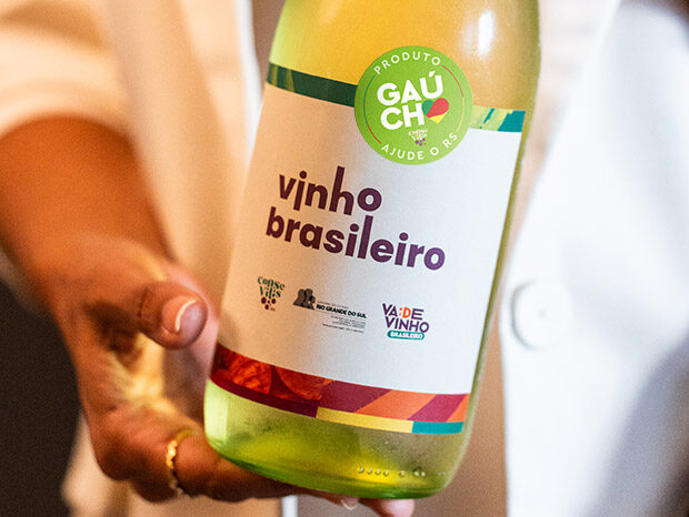 Selo Vinho Gaúcho. Crédito Circle Lab/ Divulgação