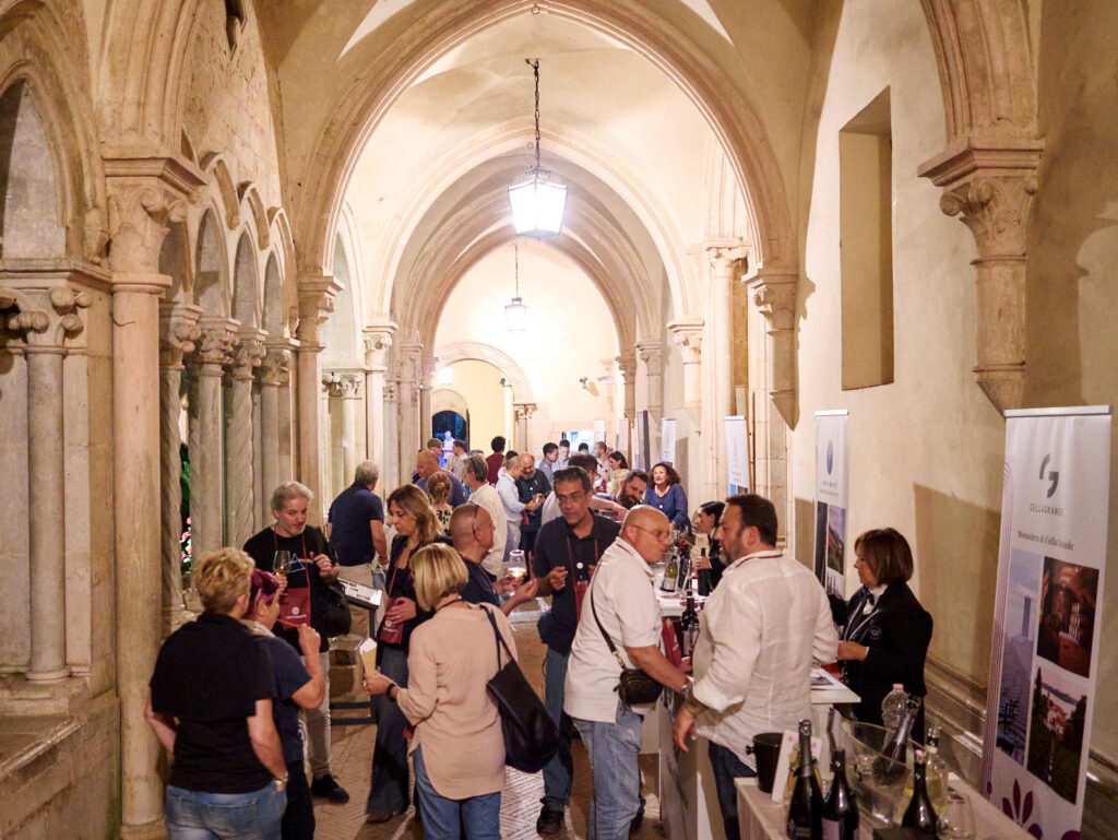 Feira Vini d’Abbazia, na Itália. Crédito: Divulgação.