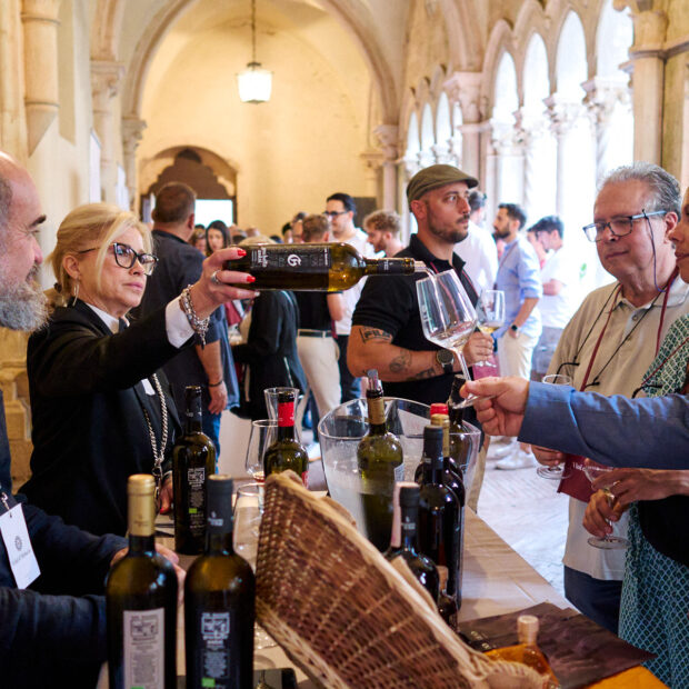 Feira Vini d’Abbazia, na Itália. Crédito: Divulgação.