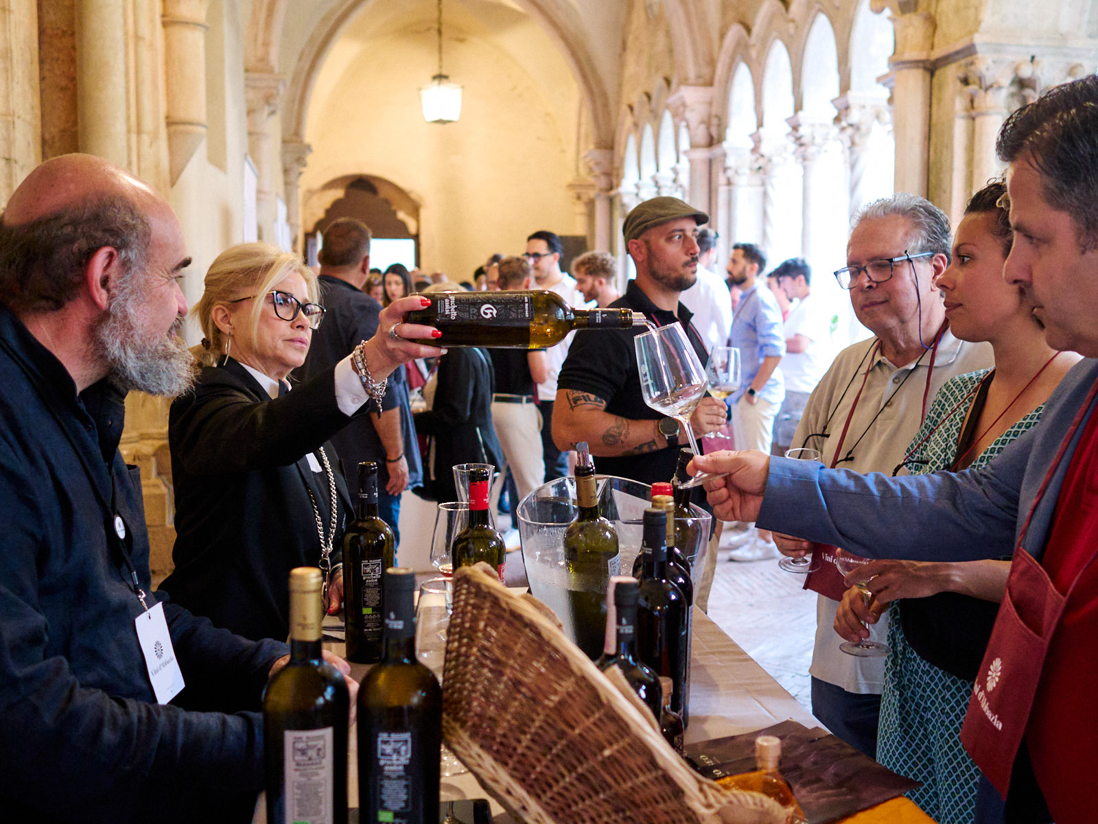 Feira Vini d’Abbazia, na Itália. Crédito: Divulgação.