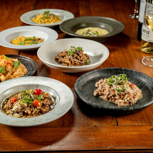 Rodízio de risoto no Bla's Cozinha de Cultura. Crédito: Vitor Rocha.