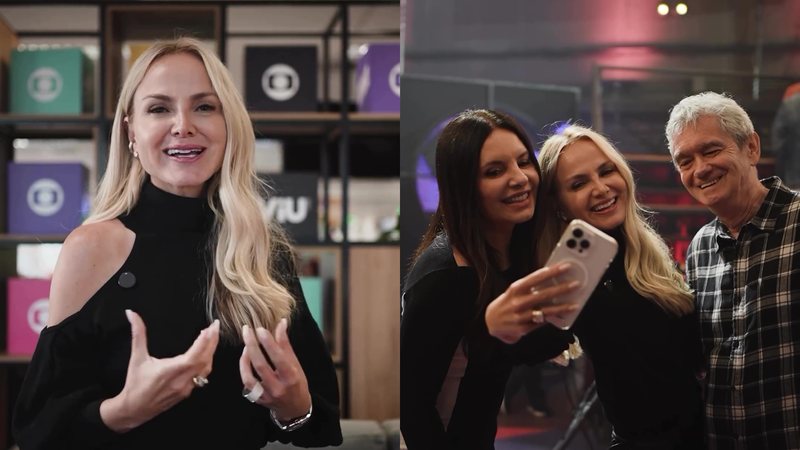 Eliana acaba com mistério e revela o que foi fazer na Globo SP | Jornal