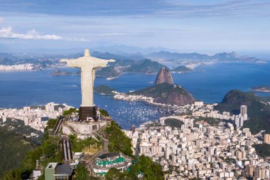 depositphotos 236273866 stock photo aerial view christ redeemer sugarloaf