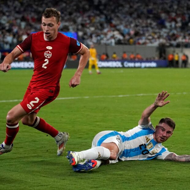football: copa america 2024 semi final: argentina v canada